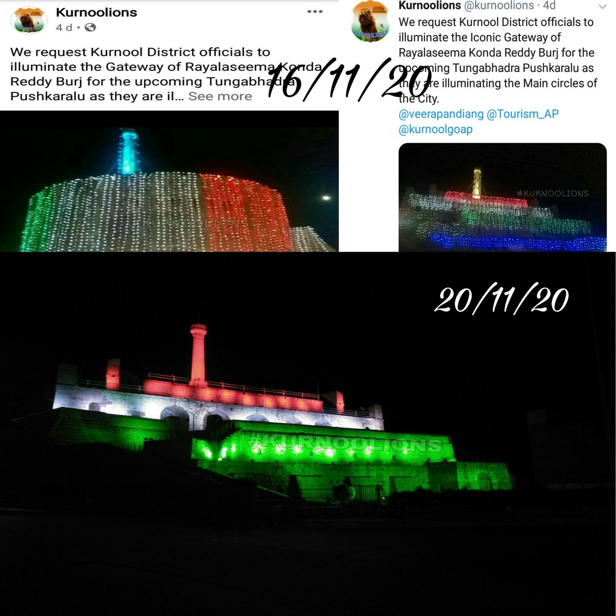 kurnoolions's tweet photo. Thanks to Kurnool District officials for accepting our request 🙏
@veerapandiang @kurnoolgoap @Tourism_AP
#Kurnoolions #kurnool https://t.co/IO6CIKGH20
