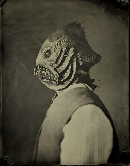 Innsmouth Portraits by Joshua Hoffine. Makeup effects by Anthony Kosar. 
#horror #photography
