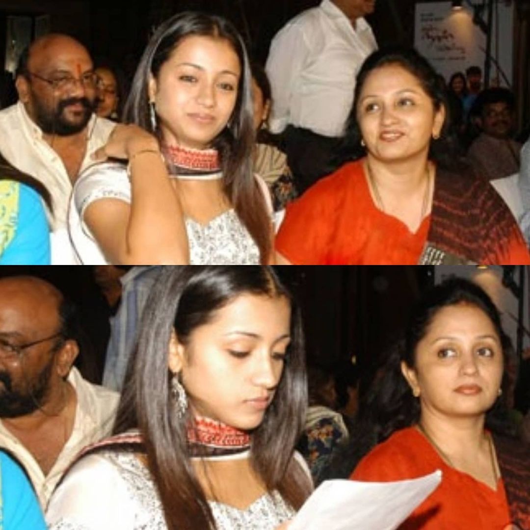 KishorTRISHAFAN's tweet photo. Throwback Pics 😍😍 

South Queen @trishtrashers &amp; @umakris31119674 at the Audio Launch of Kanda Naal Mudhal (2005)

#18YearsOfSouthQueenTrisha

#21DaysMore 🥳❤️

#Trisha #TrishaKrishnan https://t.co/kSsSdz1wOR
