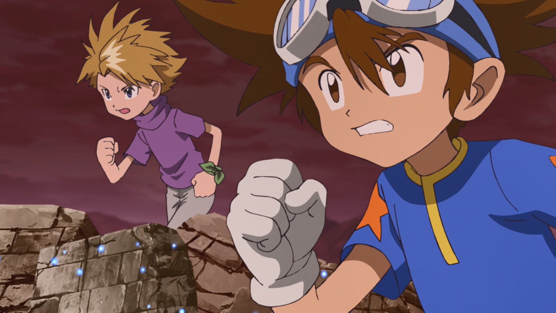 Love the brotherly relationship of Taichi & Yamato, #Digimon