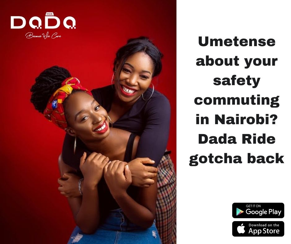 DadaRide's tweet photo. No need to look over your shoulder Queen! Dada Ride got your back when it comes to your safety as you maneuver the streets of Nairobi.π
#Safety #DadaWay #Affordablerides. https://t.co/ZV9uGVTlq8
