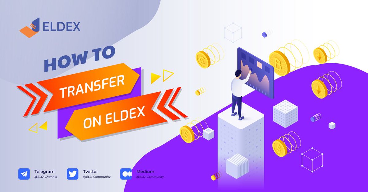 ELD_Community's tweet photo. 🔔How to transfer on ELDex🔔

👉Please check detail: https://t.co/U16OhR0GIs

#ELDex #Ethlimited #ELD #Defi https://t.co/qvXoEILLRP
