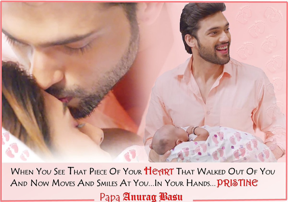 Some pieces of wonder are just too precious to be put into words! One fears the inadequacy & shallowness of words to describe premier! But at some point it becomes compelling! One such, birth of Sneha & PAPA  #AnuragBasu!A crème de la crème of  #ParthSamthaan  #KasautiiZindagiiKay