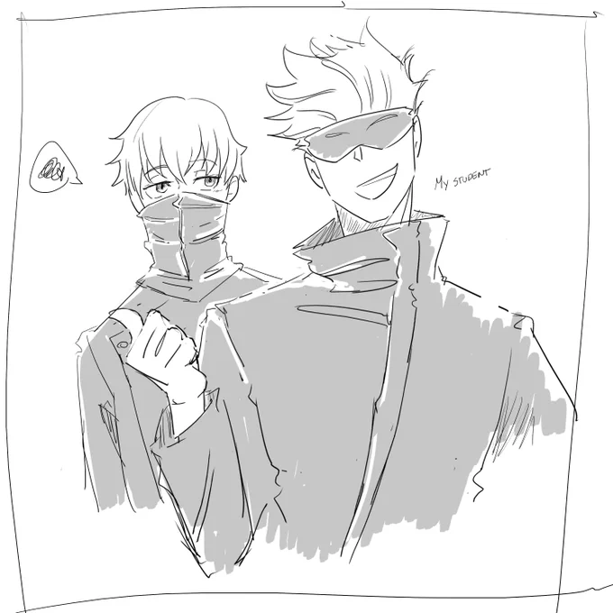 Inumaki and Gojo 
