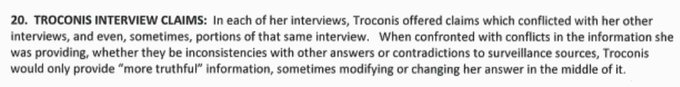 Sami89219007's tweet photo. @CarlosJTroconis Part 3/?  

3)  Your daughter, #michelletroconis, LIED 3 TIMES to investigators regarding the circumstances around Jennifer's disappearance, did you encourage her to lie to Law Enforcement (LE)?  Because she did.  Why? #badparenting #NoMorals #noBUENO #DiosSabe https://t.co/oxPb5UkGQ7