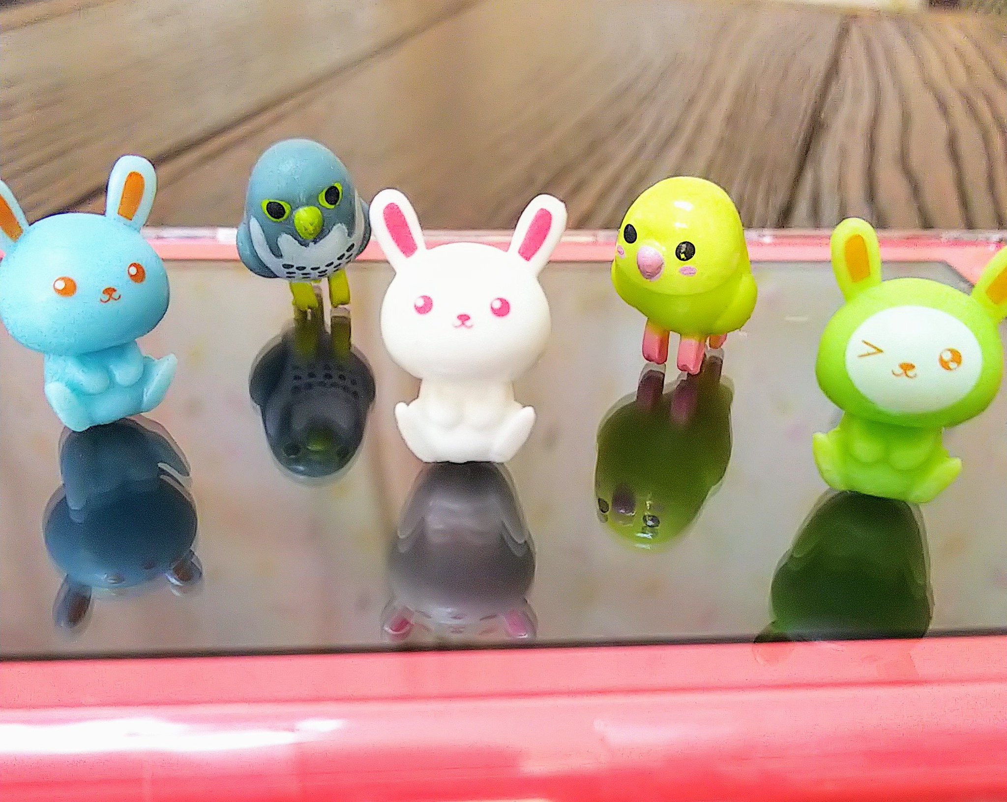 うさぎのぽんた いこさんきっとセリアにあるよ 私もセリアのバスボールにはまった事があるの これはうさぎと鳥さん
