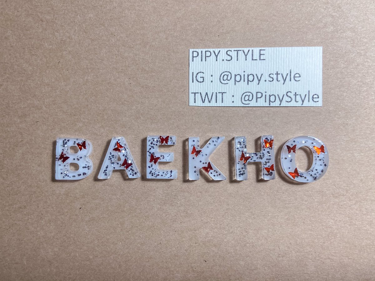 sweetieNpaint's tweet photo. ✦˚ ༘ ตัวอักษรเรซิ่น #Handmade 
♡ ราคาตัวละ 39B | 3ตัว 100B 
♡ มีกาวสำหรับติดในเซ็ท ตัวหนังสือสูง 1.5 cm หนา ~ 0.4 cm
♡ #CuteItembyPIPY
📝สอบถาม/สั่งทำลายอื่นๆทาง DM 
 จ้า

#เรซิ่น #resinart #resin #แผงลอยเลิฟ #แบคโฮ #ดงโฮ #NUEST #baekho #dongho https://t.co/04D5Hl29Ke