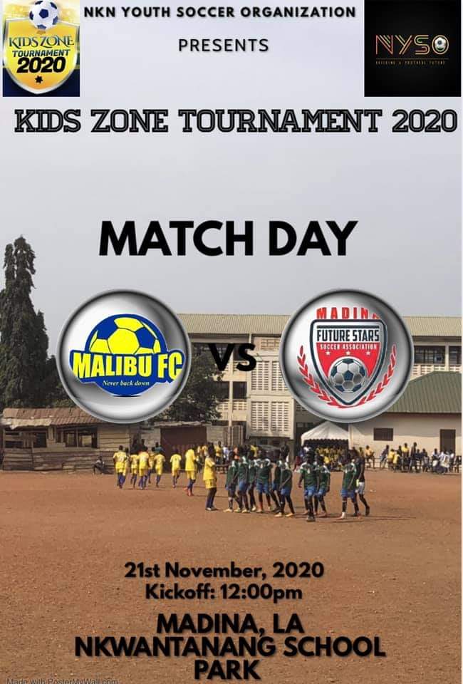 NknYouthleague's tweet photo. Kids Zone tournament live TODAY with some exciting fixture
✊🏾⚽️🇬🇭🌍
#NYSO
#NYL20
#KidsZoneTournament
#ProjectCommunityWelfare
#PromotingGrassrootsSoccer https://t.co/ZGTeVQR2CK