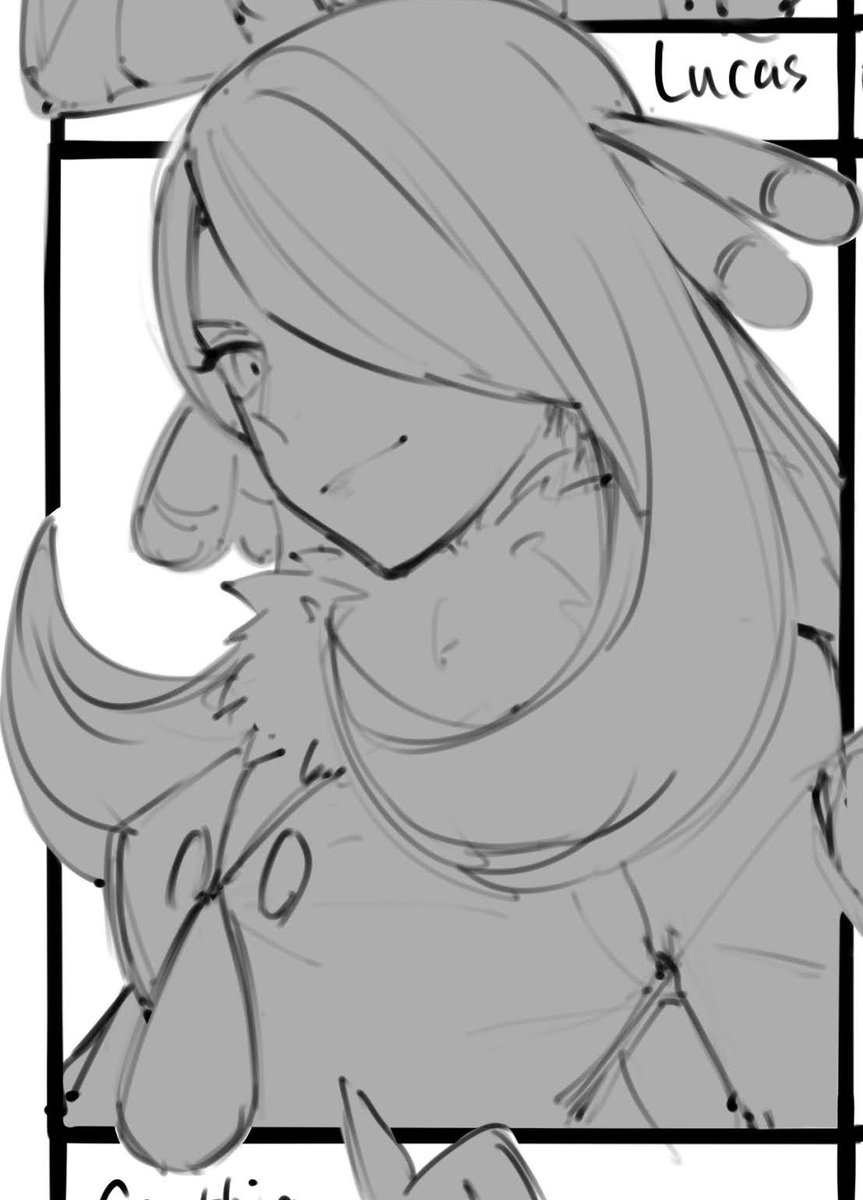 Posting messy WIP highlights of the art meme in case my colouring ends up destroying the final piece LOL 