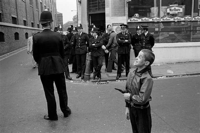 Enjoying listening to the great East London street photographer Paul Trevor on  @RobertElms. These are some of my favourites by him, from the late 1970s.