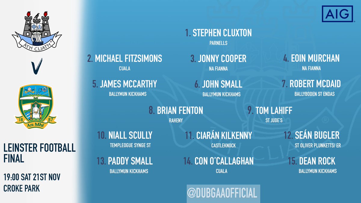 Dublin GAA tweet media