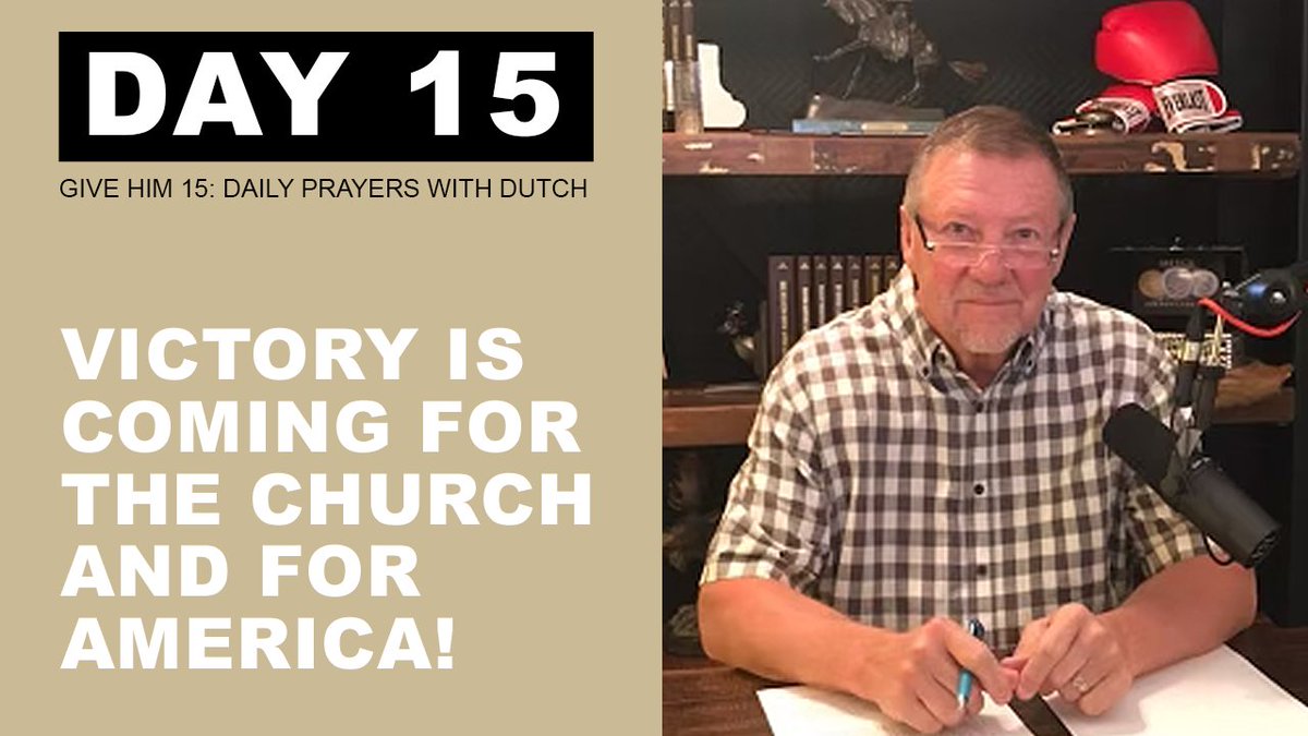 dutchsheets's tweet photo. Join me each day as we pray for our nation until the election crisis has resolved. I’ll be reading the daily Give Him 15, making comments, and then we will pray together. Let's Appeal to Heaven for America. Download the free Give Him 15 app.

Prayer: https://t.co/mkWRWGDOWM https://t.co/SCMEux8zvD