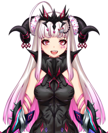 「新人Vtuber「亞乃音のあ」(@lllNoataNlll)さんのキャラクターデ」|sakiyamamaバニーフィギュア予約中！のイラスト