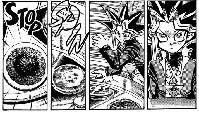 he do not liek the spaghetti 