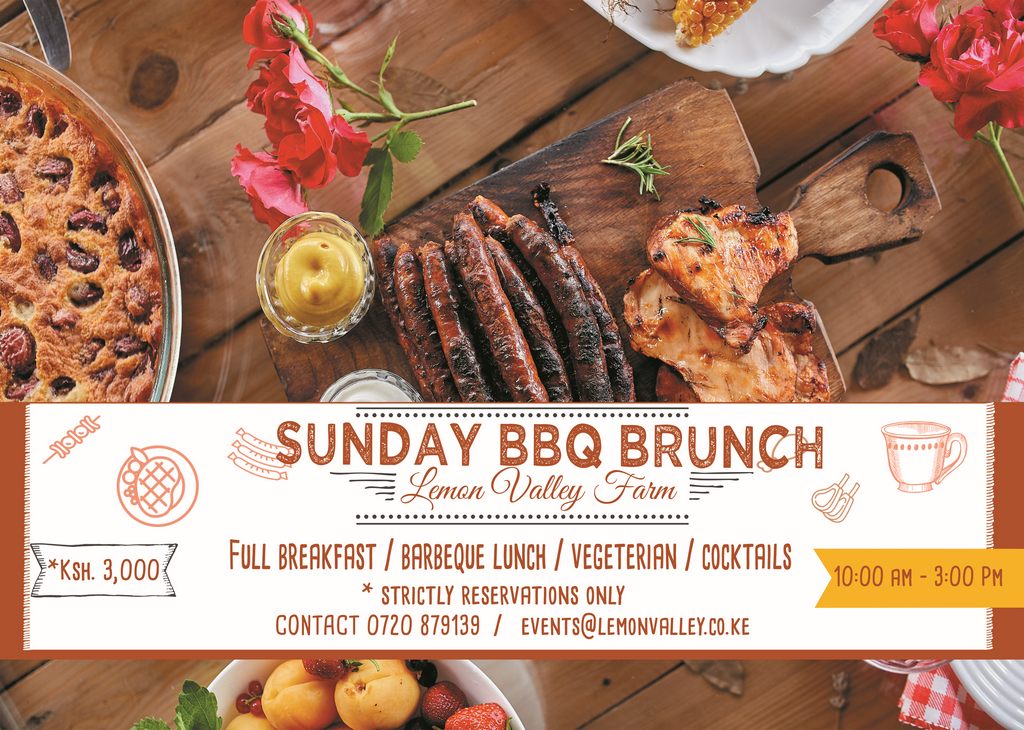 LemonValleyFarm's tweet photo. The all too important turn to make this, and every other coming Sunday, not just for you, but also for your family and buddies.
Call us on 0778915880 for reservations.
#sundaybrunch #farmbrunch #TembeaKenya #elementaitagetaway #Foodies #swimming #hiking https://t.co/SH7xWh4AzF
