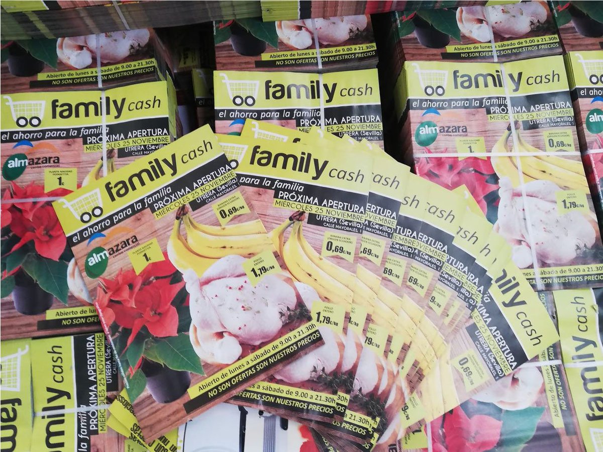 Publiponce's tweet photo. Hoy tenemos un 📢📢notición de SUPERSÁBADO 📢📢 dando la BIENVENIDA a #FamilyCash🛒. Gracias por confiar en el #Buzoneo #Profesional de #Publiponce.📮📮
Buen fin de semana amig@s! https://t.co/h0RzORGyDm