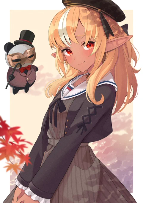 清楚☺️
#しらぬえ #不知火フレア新衣装 