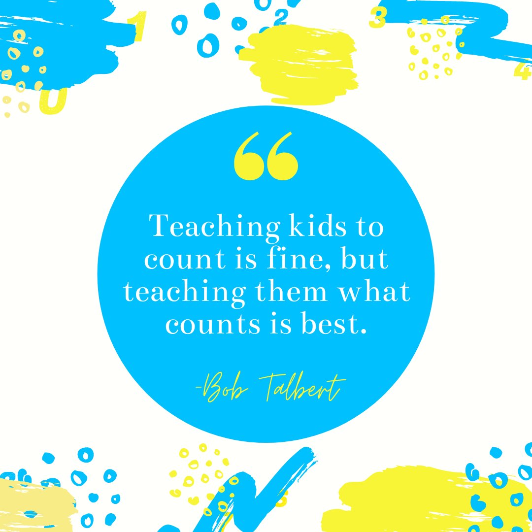 KinderJam's tweet photo. 💙 SAVOR THE MOMENT SATURDAY 💙

values, ethics, and morals is an important part of laying the foundation in early childhood for children to lead a bright and healthy future! 🚸

Teaching kids to count is fine, but teaching them what counts is best! 🔢☺️

#kinderjam https://t.co/kWR166HvuP