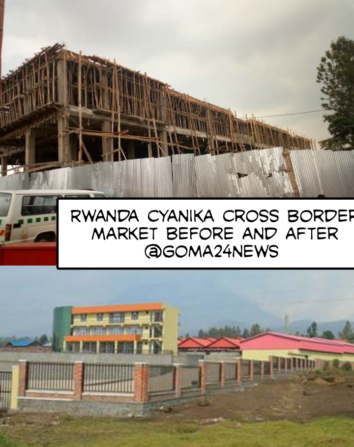 N°7. RWANDA Le Marché de Cyanika/, Avant et après Cc:  @MichaelTshi @Dompundu @KennedyNari @VidiyeTshimanga  @bola2016  @eacvision1  @MuntuMosi #Rwanda  #Congo: C'est aussi une gradeur d’apprendre chez les Voisins. Suivez ce Thread des Photos des Marchés Du Rwanda avant & après.