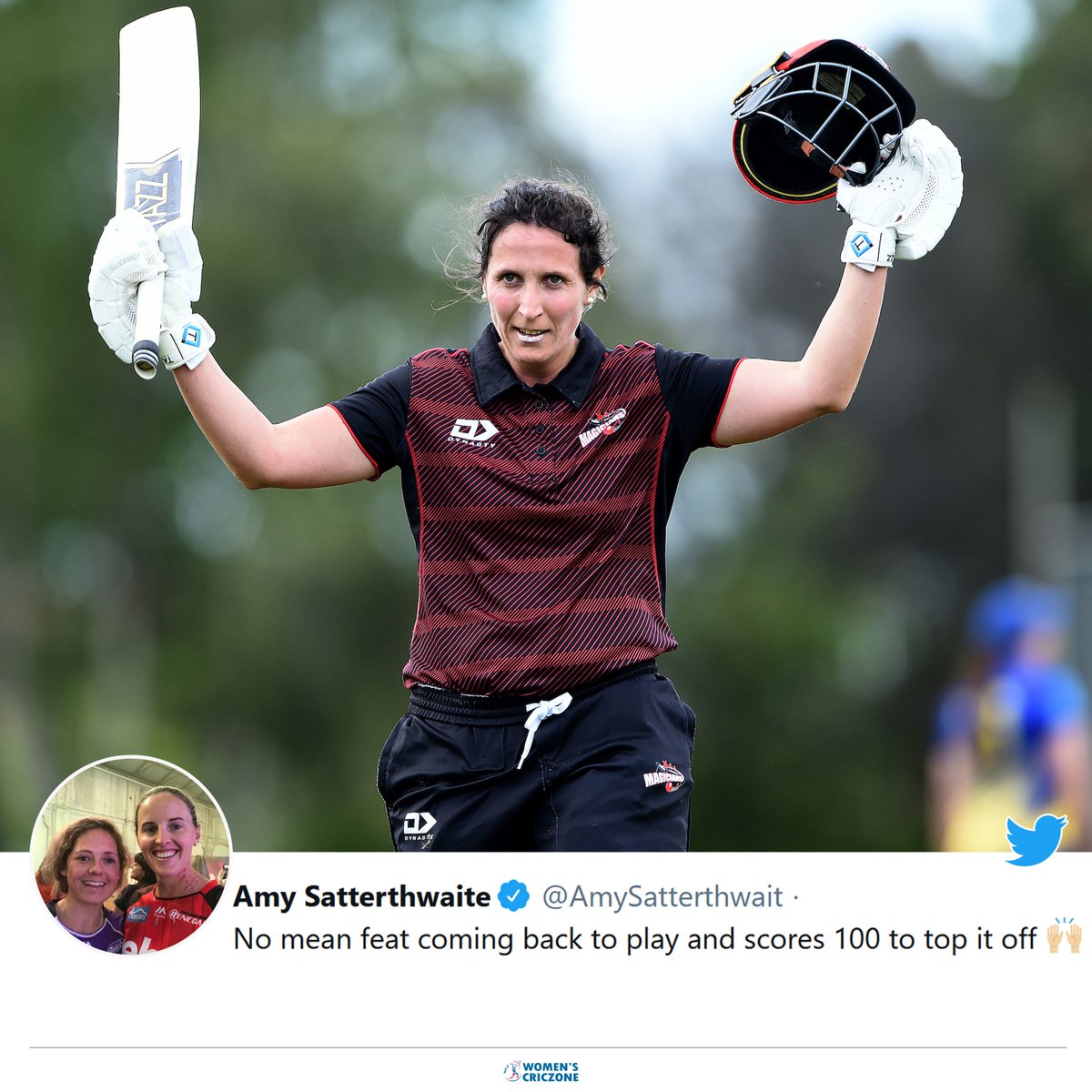 Women’s CricZone (@womenscriczone) on Twitter photo From one mother to another!
<a href="/AmySatterthwait/">Amy Satterthwaite</a> acknowledges <a href="/KateEbrahim/">Kate Ebrahim</a>'s spectacular comeback for <a href="/CanterburyCrick/">Canterbury Cricket</a>!
#HBJShield From one mother to another!
<a href="/AmySatterthwait/">Amy Satterthwaite</a> acknowledges <a href="/KateEbrahim/">Kate Ebrahim</a>'s spectacular comeback for <a href="/CanterburyCrick/">Canterbury Cricket</a>!
#HBJShield