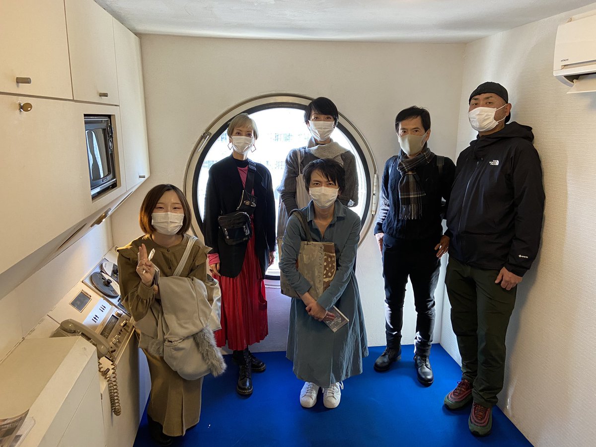 中銀カプセルタワービル保存 再生pj 11月21日 土 の中銀カプセルタワー見学ツアーは 4グループ22名の方に参加いただきました 次回は11月28日 土 開催 詳細はウェブサイトをご覧ください T Co Pciu0hgafw