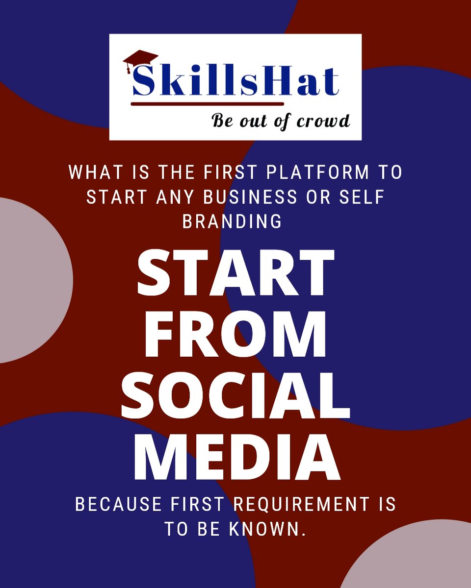 SkillsHat's tweet photo. #socialmedia #marketing #socialmediamarketing #digitalmarketing #instagram #branding #business #marketingdigital #design #seo #entrepreneur #contentmarketing #onlinemarketing #facebook #advertising #like #graphicdesign #love #digital #instagood https://t.co/4kInF6l49x