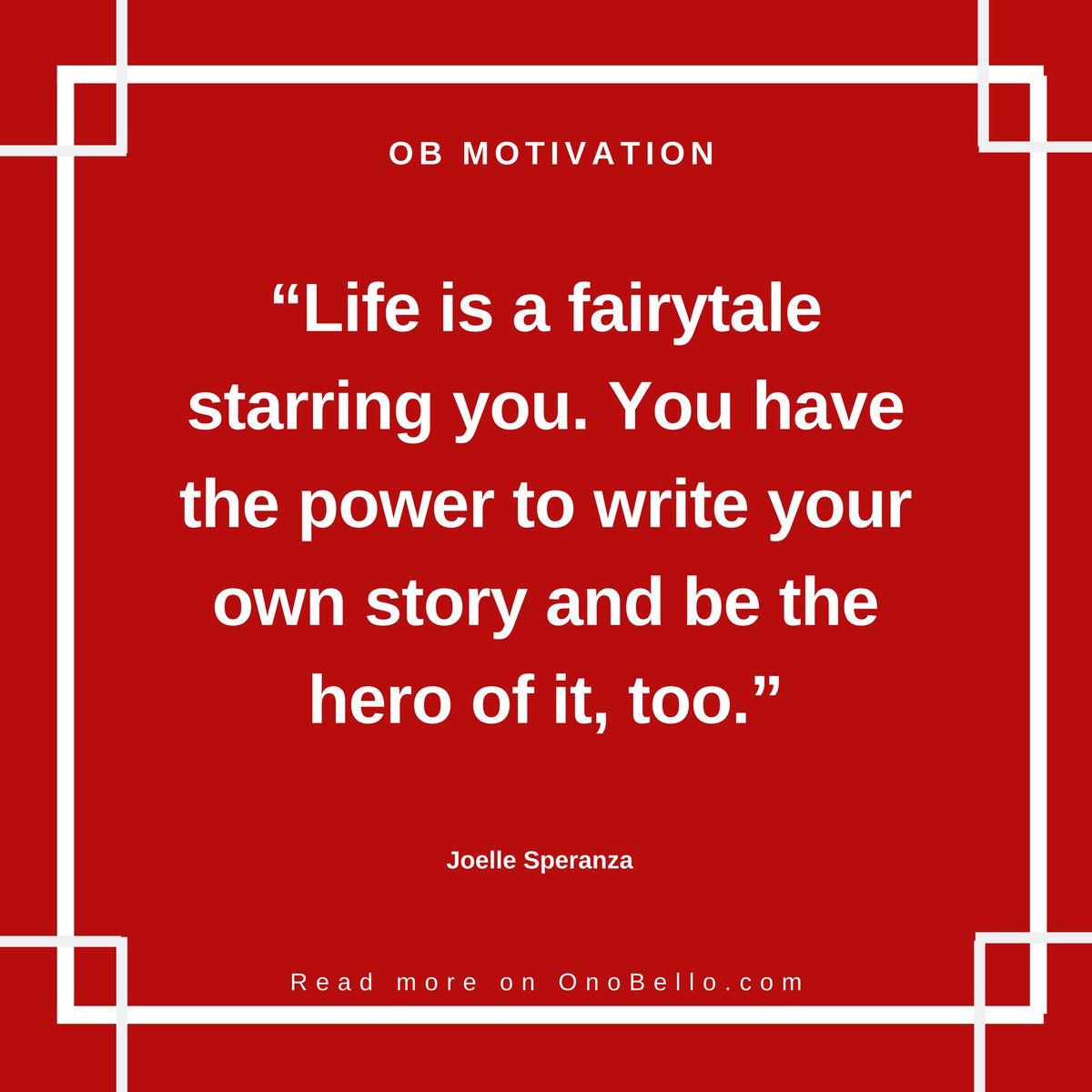 OnoBello's tweet photo. OB Motivation: Everything you look at can become a fairy tale and you can get a story from everything you touch.

#OnoBello #OBMotivation #SaturdayMotivation #SaturdayThoughts #SaturdayMorning https://t.co/sU6BxREDlj