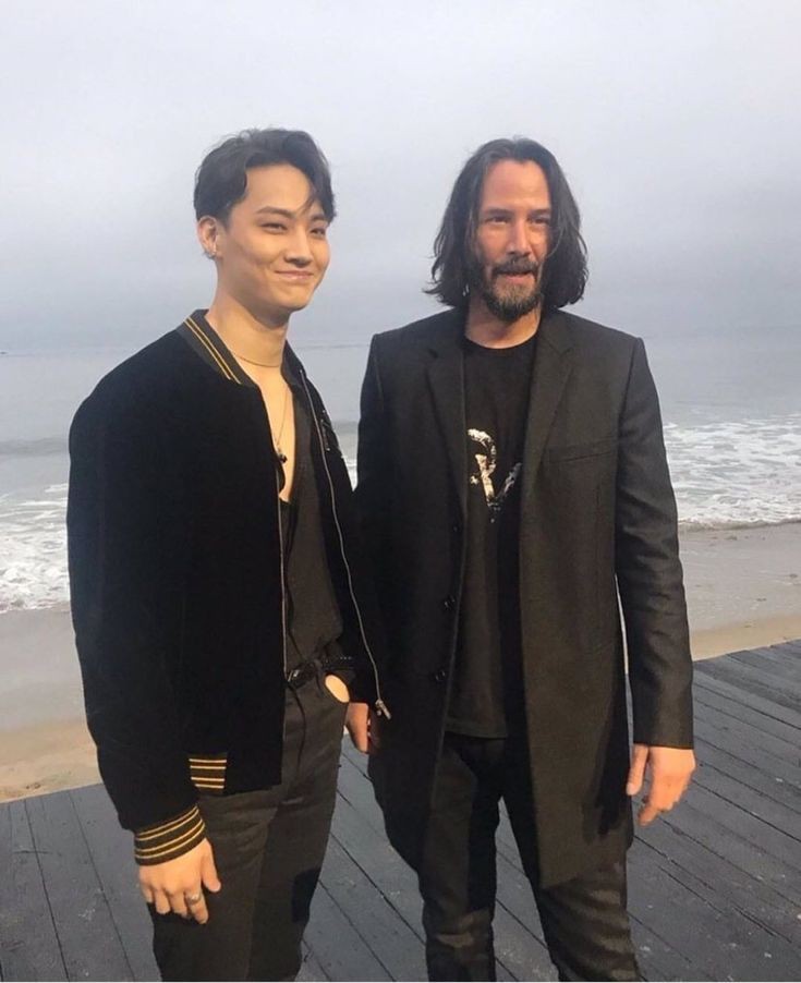 fun fact: lim jaebeom from got7 is keanu reeves's nephew