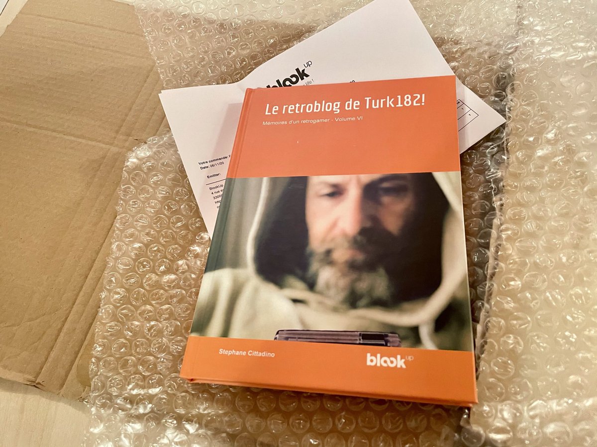 turk182es's tweet photo. Fraîchement reçu, le Tome VI des livres du #Retroblog de Turk182! vient rejoindre ses aînées 😊
Si vous voulez vous faire plaisir pour les fêtes de #Noël n’hésitez pas à aller faire un tour sur ma page #BlookUp :
https://t.co/TmUKcEbxdV
Bonne lecture !
#book #RETROGAMING #blogger https://t.co/pvMceyaMTd