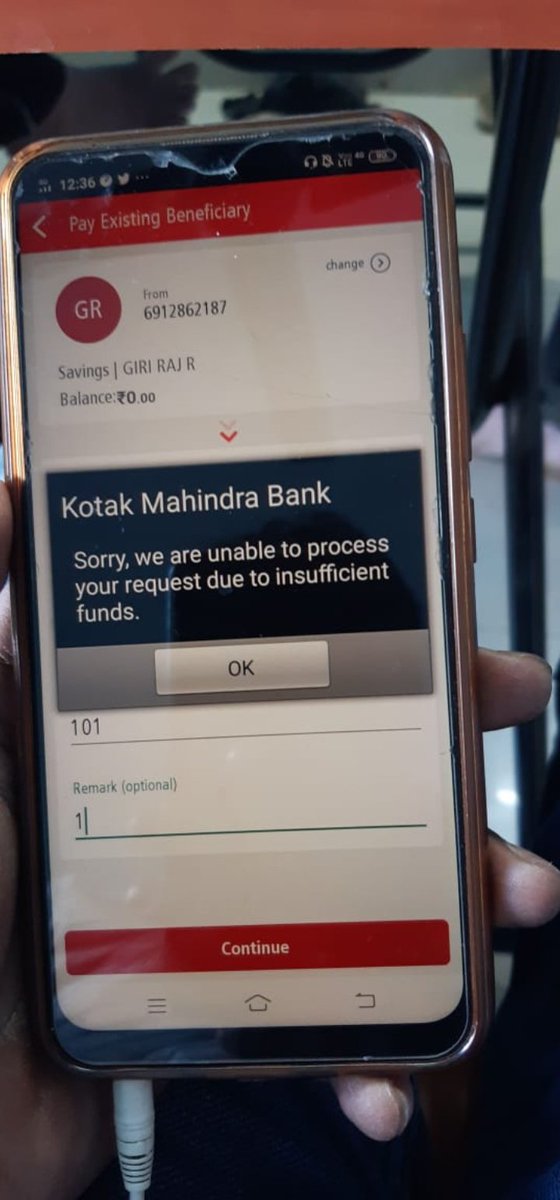 APPU56209004's tweet photo. @KotakBankLtd what happened for your app showing different types  kindly look into it https://t.co/VlSybe5wig