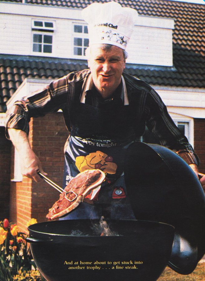 #66 - At home with Jock Wallace, and his steak....