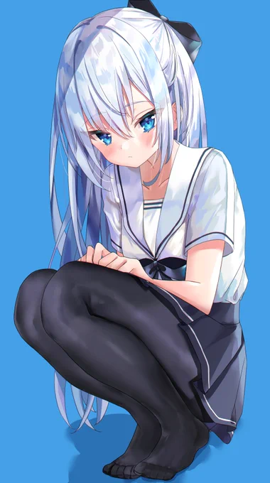 白髪セーラー 
