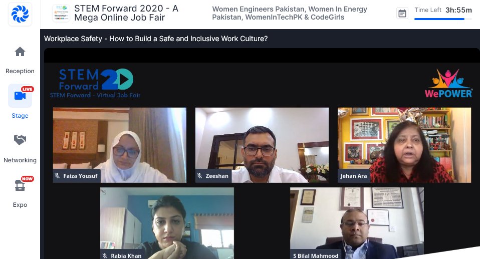 ContourSoftware's tweet photo. Bilal Mahmood, MD Contour Software is on Panel Discussion about "Workplace Safety - How to build a safe and inclusive work culture?" at #STEMForward2020
@Women_Engrs_Pk @WomenInTechPK @CodeGirlsKhi https://t.co/kLL2lOWoYa