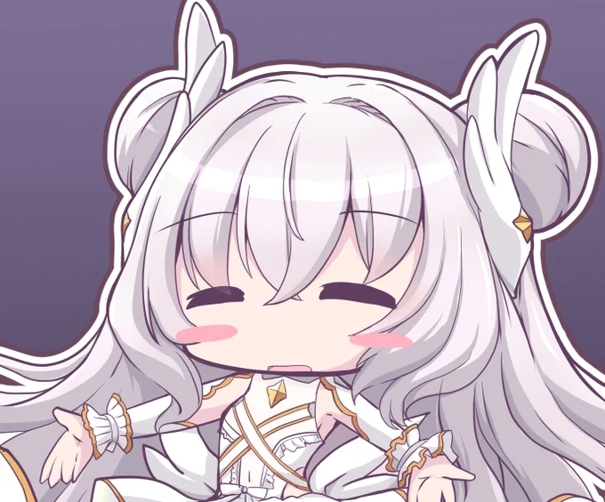 ル・マランμ兵装 一生懸命歌うマランちゃんかわいい→餅化 #アズレン #アズールレーン #ル・マランμ兵装 