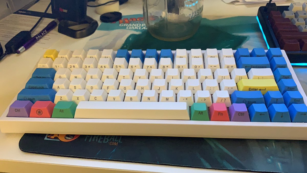 YoshKumaGG's tweet photo. If you didn’t know i’m giving away this keyboard! Covid and lock down have been tough so thought i would try and make the holidays coming up a little better! Were gonna break it down, mod it lube it and give it away on stream! See ya next Friday 7pm https://t.co/kLNlHOM3gH