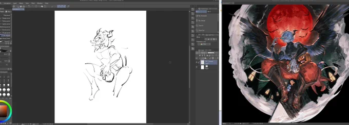 finally drawing lancelot spreading his legs ??? 