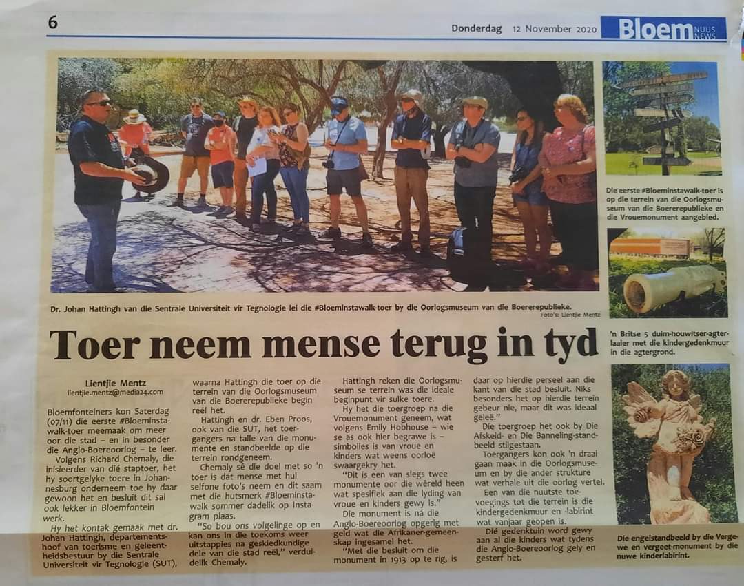 My gunstelingpkek #vrouemonument <a href="/Oorlogsmuseum/">Oorlogsmuseum</a> my eerste besoekpunt besoekpunt op my #Bloemfontein stadstoere #bloeminstawalk