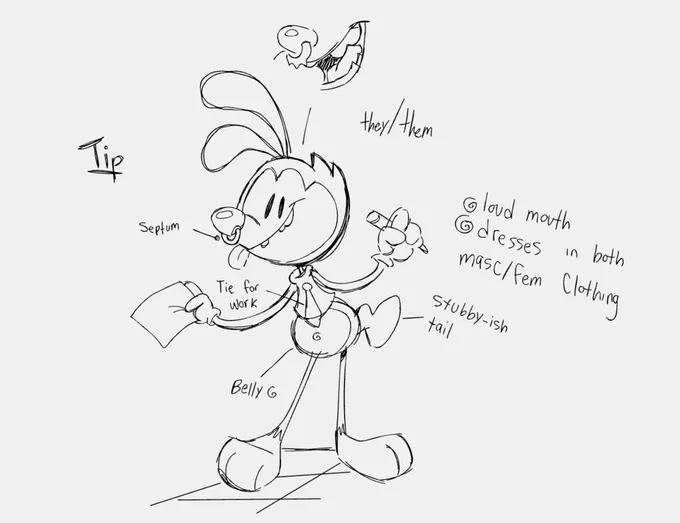 Making my own animaniacs-sona
This is Tip 