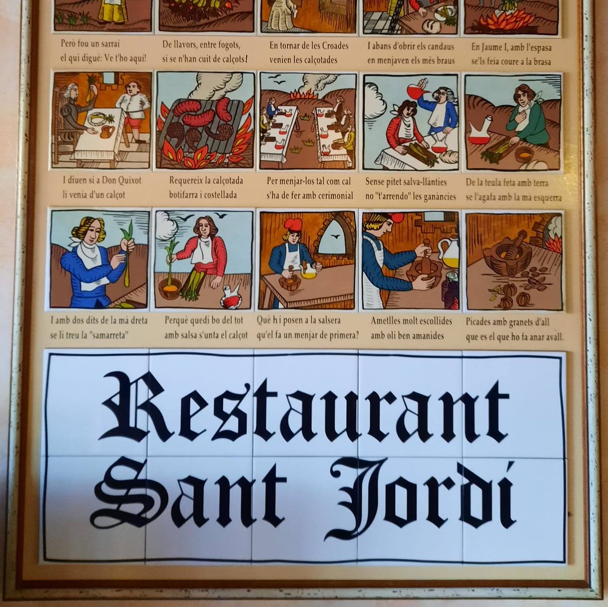 Aj_Querol's tweet photo. 🍽️ Des del Restaurant Sant Jordi de #Querol, ens diuen que el proper dimarts 24 tornem a obrir amb més il·lusió que mai oferint esmorzars i dinars.

👉 Ja que per les restriccions, l'aforament serà del 30% demanen que truqueu al 630200174 per fer la vostra reserva. Us hi esperen! https://t.co/i3YZKTfecf