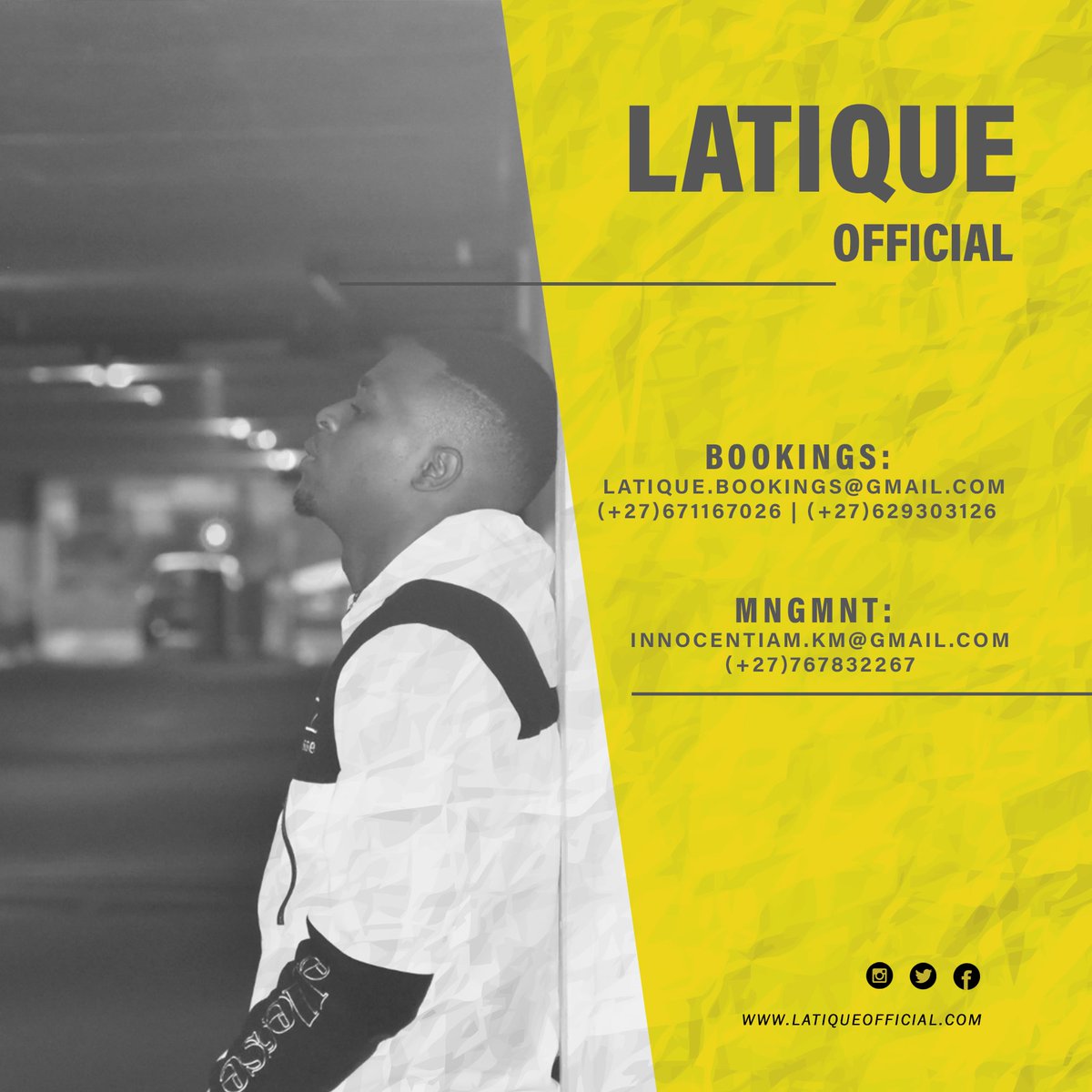 Real_LaTique's tweet photo. Later today I am at ♟Blackdoor lounge, Sandton♟

Schedule your booking📝⏰

Let's meet in your hood🙇🏾‍♂️

Talk soon!☎️

#wintertones https://t.co/EeQDyMWDa0