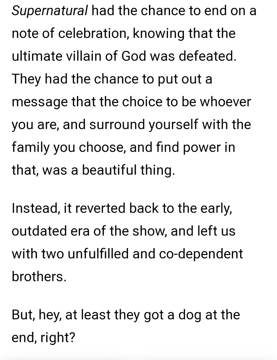 #Supernatural #cwspnisoverparty
#destiel 
👏👏👏 Someone had to said it. 🗣️🗣️ Thanks @digitalspytv