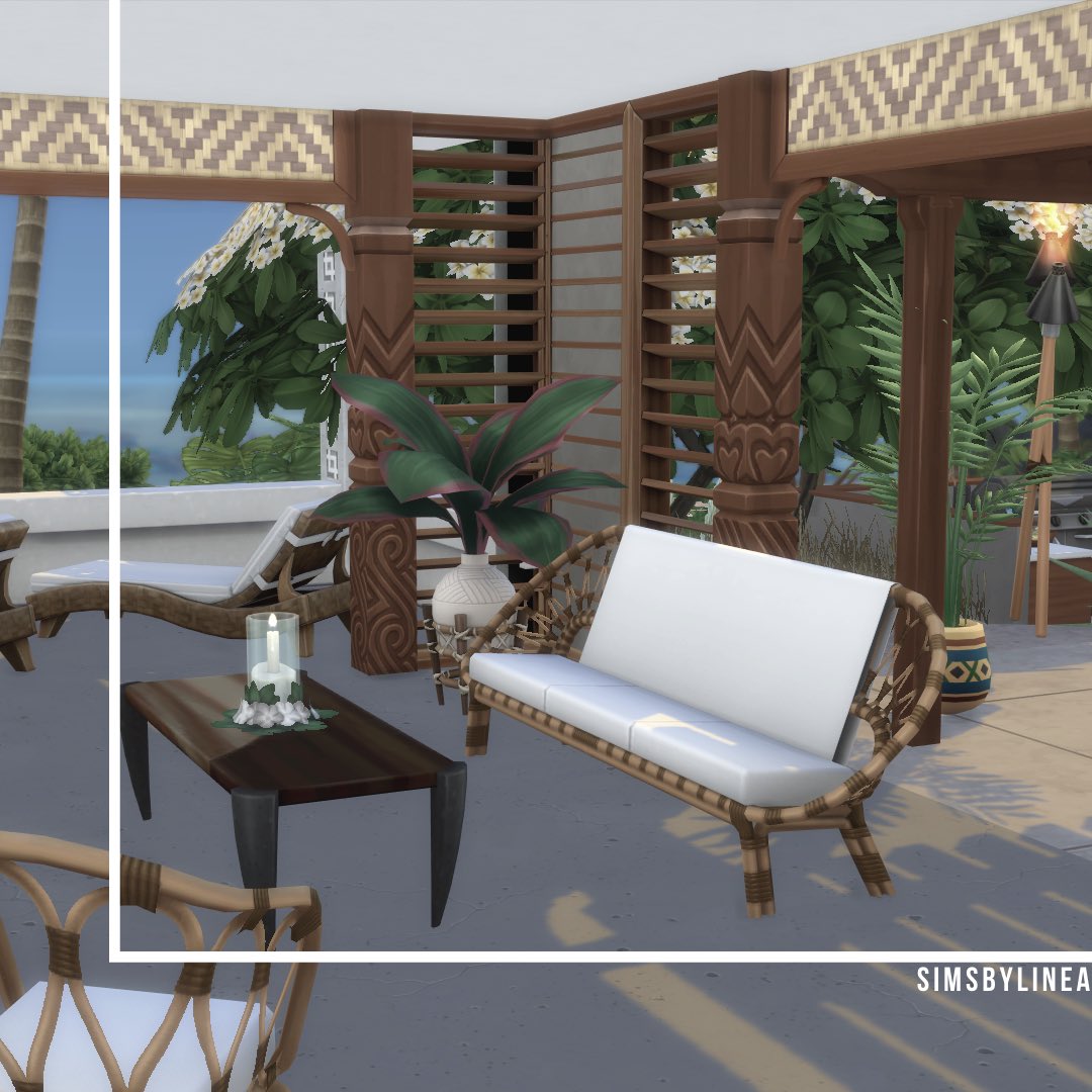 simsbylinea's tweet photo. The Luxury Sulani Resort, inspired by desert architecture and the islamd surroundings of Sulani. ๐ฅฐ๐ดโ๏ธ
Itโs a bit unconventional but I really love the layout! โค๏ธ
Available on the origin gallery, of course!
#ts4islandliving #ts4basegame #showusyourbuilds https://t.co/cORZLFkhNp