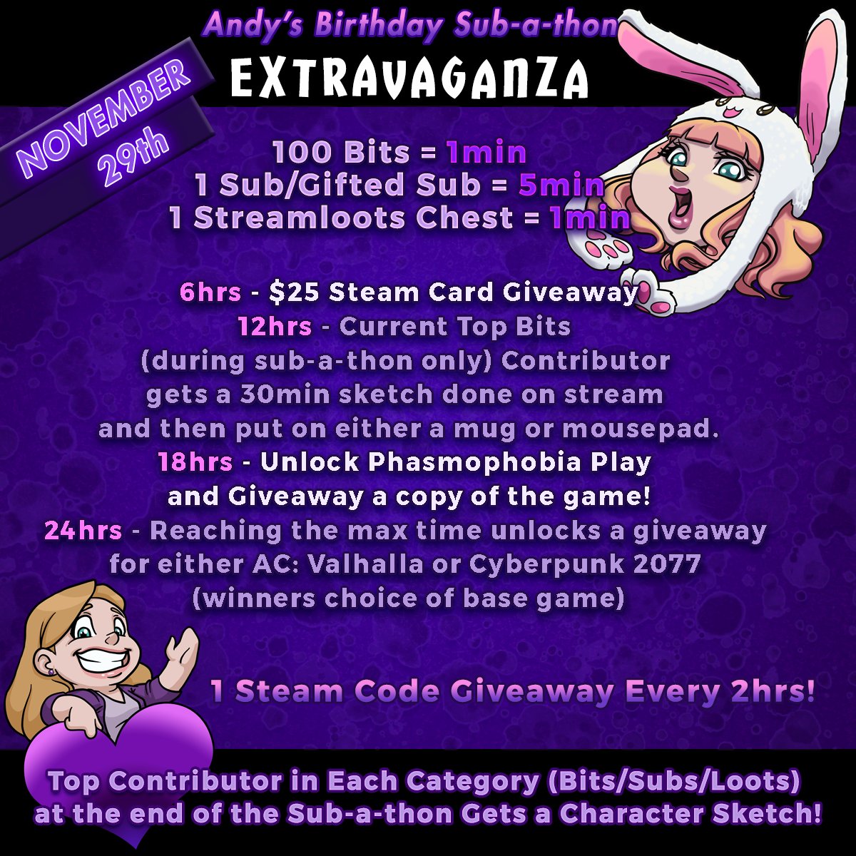 andymcfly84's tweet image. November 29, Starting at 12pm EST! The hype is real!