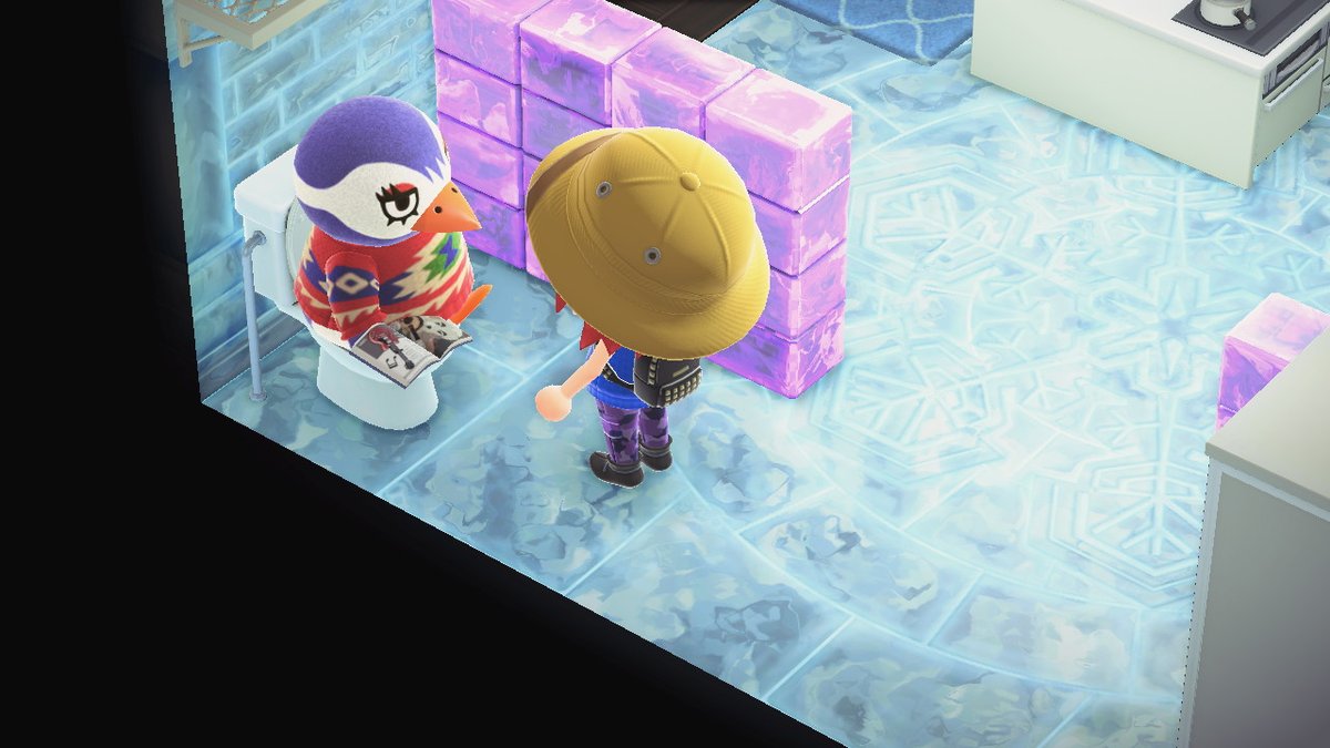 AndiAffliction's tweet photo. This is why we knock first #AnimalCrossing #ACNH #NintendoSwitch https://t.co/Y3ZRygW4y1
