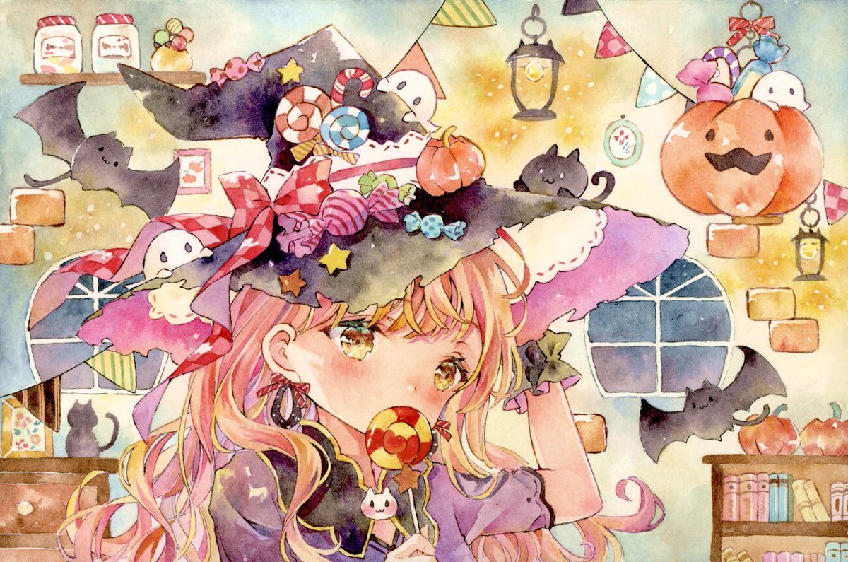 透明水彩で女の子イラストとか描きます 絵晒したらみんながブァァァってrtして 優子鈴 ゆこりん 華輝石展のイラスト