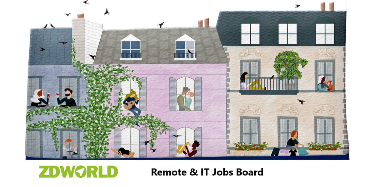 ZDWORLDNET's tweet photo. Today is a Good Day ✅
Welcome Remote Job Enthusiasts 🚀 ⭐️

#zdworld #remotework #remotejobs #careeropportunities #opentowork #developerjobs #hiring #jobsearch #hr #wfh 

https://t.co/f1H8AKFjIp https://t.co/dLqRraiAiN