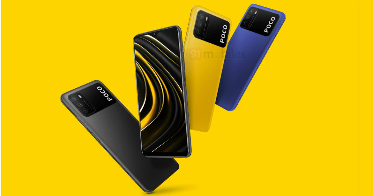 TechTipster_'s tweet photo. Poco M3 renders
📱6.53" FHD+ Dot Drop display 
🔲Snapdragon 662 SoC
📸48MP primary sensor
💾4GB RAM
🆔Side-mounted fingerprint scanner
🔋6,000mAh battery
🔌18W fast charging
🌈Black, Blue, Yellow
⚙️MIUI 12
⚙️Android 10
📤24th Nov
#POCO #POCOM3 #POCOMseries https://t.co/DDGzchDWTf