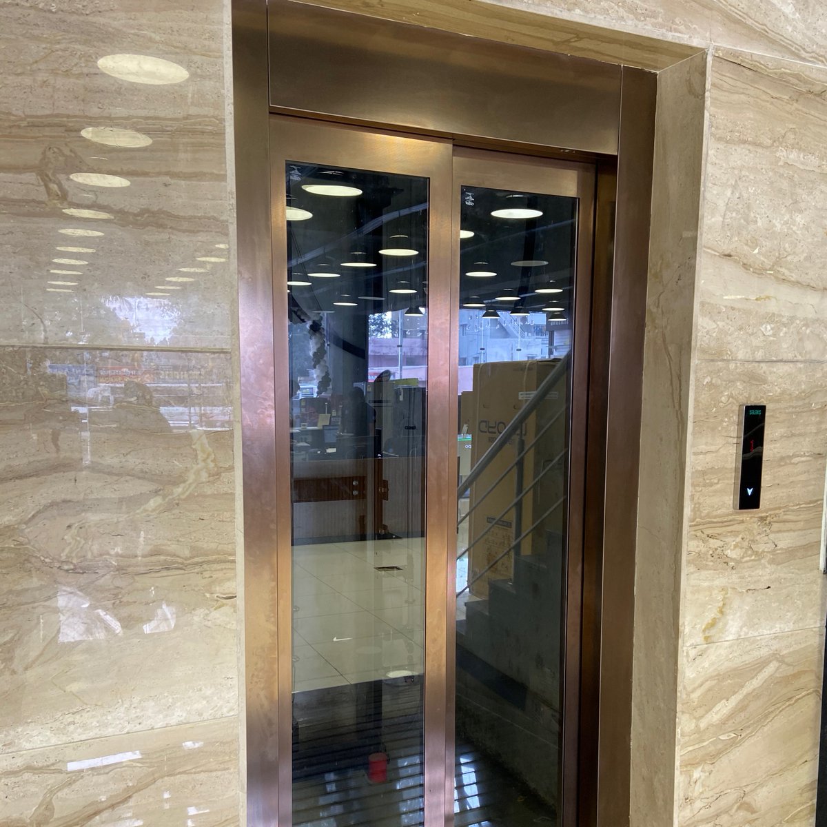 dbala's tweet image. At Chennai mobile showroom