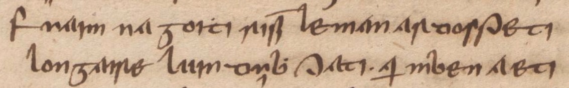 16Fúaimm na gaíthe frisin lemánardon·peitte,golgaire ind luin léith co n-aitteíar mbéimm eitte.“The sound of the wind against the elm-treethat makes music for us,the lament of the grey blackbird with delightafter it has beaten its wings.”/3
