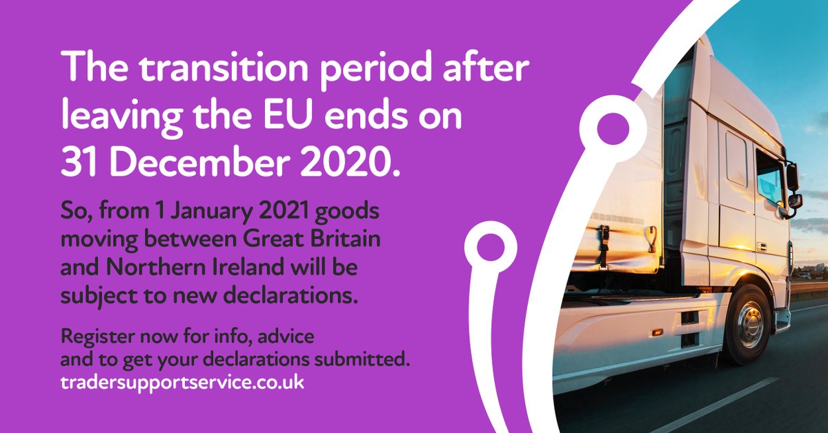 Trader_SS_UK's tweet photo. With so many questions around how moving goods between GB and Northern Ireland will be affected once the Transition Period ends, Shanker Singham, CEO of Competere discusses the next steps & how to prepare for these changes with the #TraderSupportService https://t.co/vLuzRPdoNY https://t.co/6TZa8fHyBm